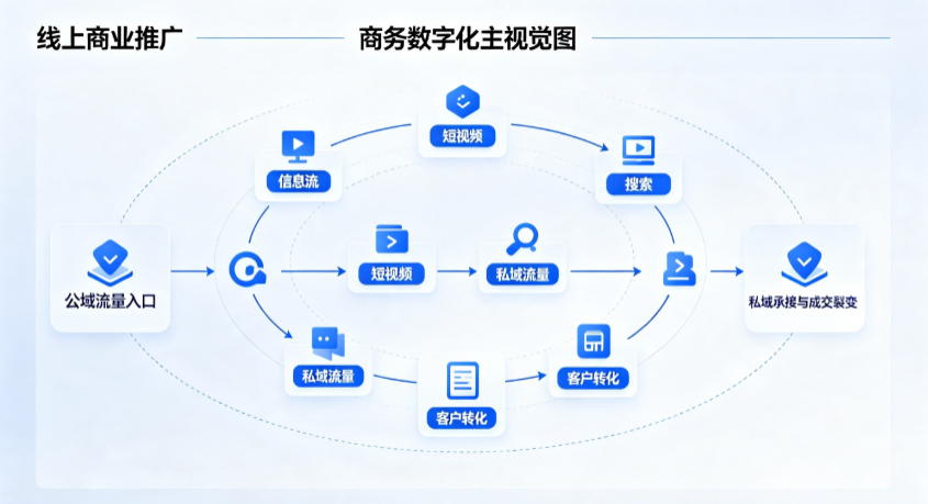 双台子区线上商业推广怎么做？全域流量闭环搭建与低成本转化实战指南