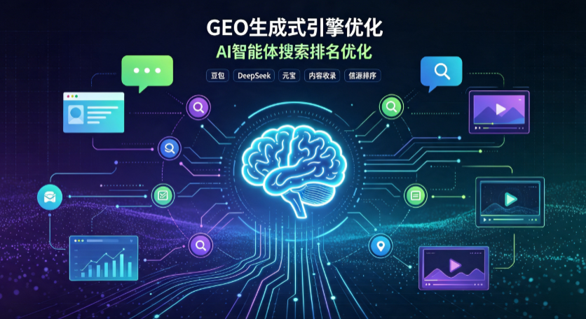 双台子区GEO 浪潮来袭：生成式引擎优化崛起，创作者争抢豆包、DeepSeek、元宝智能体流量入口